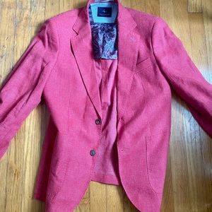 Tailorbyrd 38R red sport coat